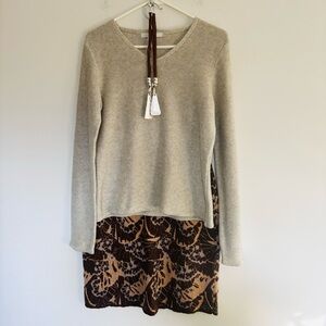 Mark Eisen Silk/Cashmere Blend Sweater EUC